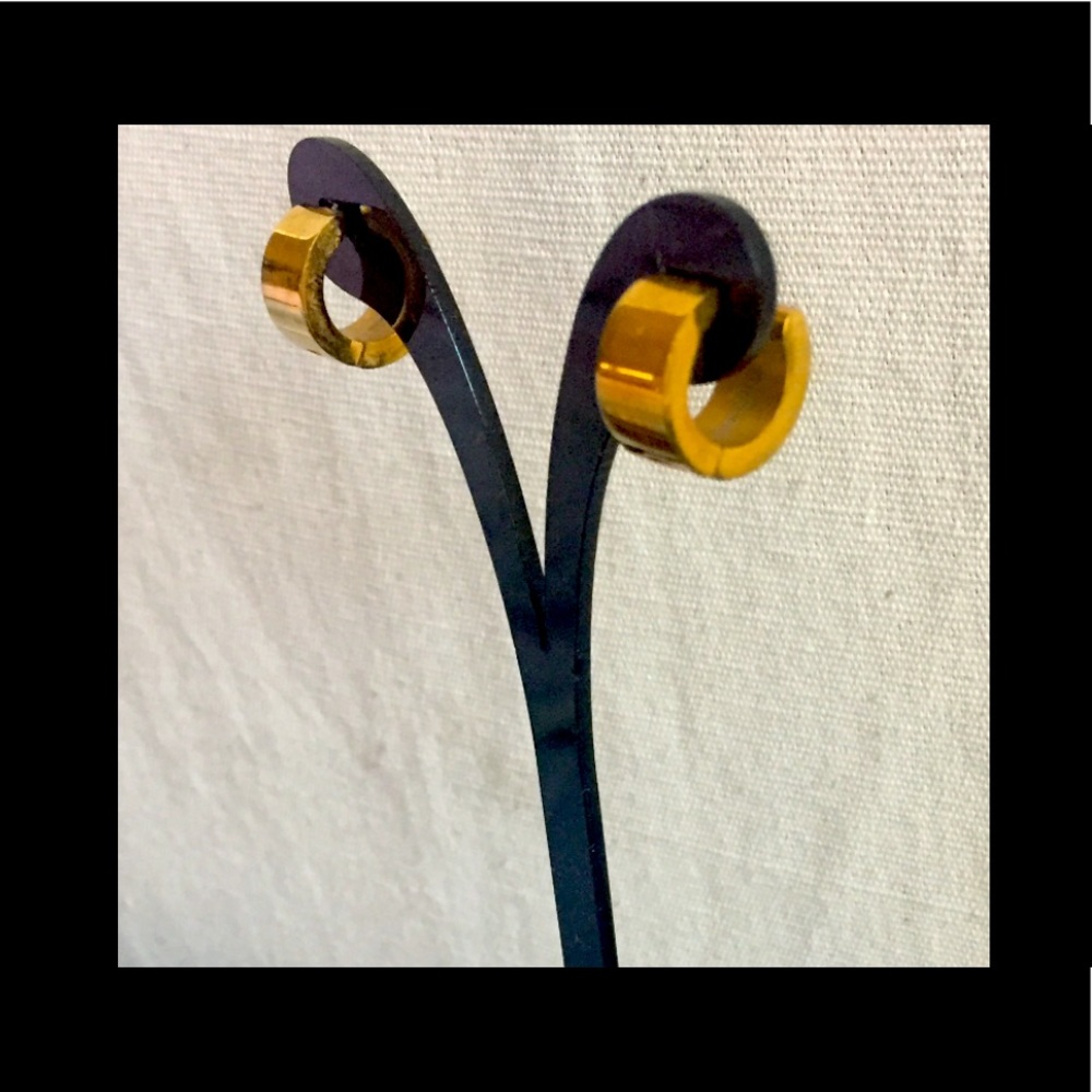 Small Gold Hoop Earrings - So Versatile!